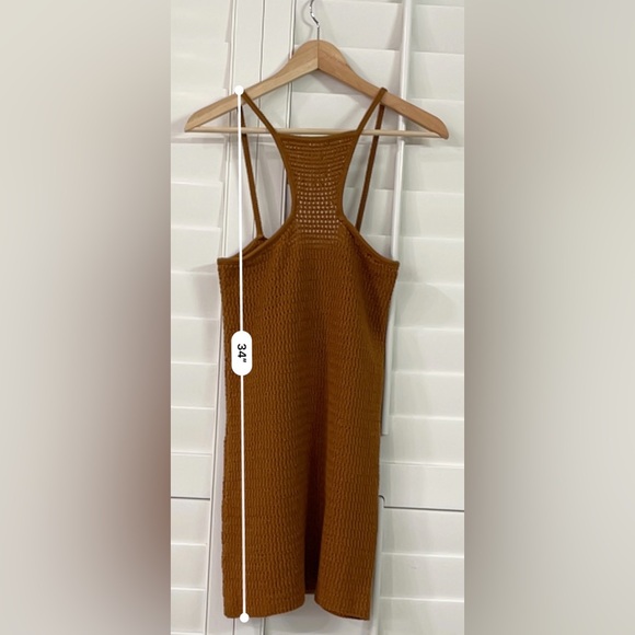 REVOLVE House of Harlow Natalie Open Stitch Mini Dress in Sundial NWT - Picture 3 of 9